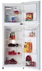 Refrigeradora Foto de una refrigeradora abierta