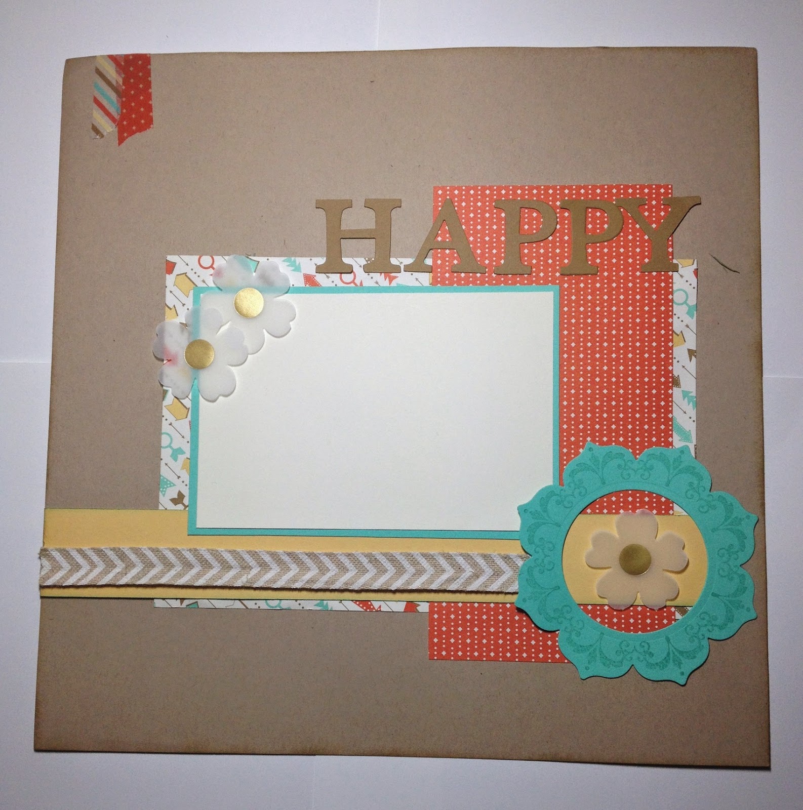 Linda Dalke: Retro Fresh Scrapbook Layout