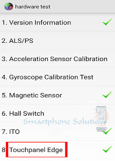 how to check xiaomi cellphone touch screen