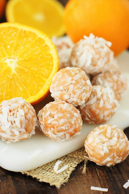 Orange Coconut Balls