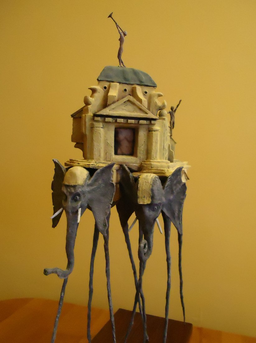 Salvador Dali Kuszenie świętego Antoniego Modelarstwo: Salvador Dali - Kuszenie św. Antoniego - cz.2