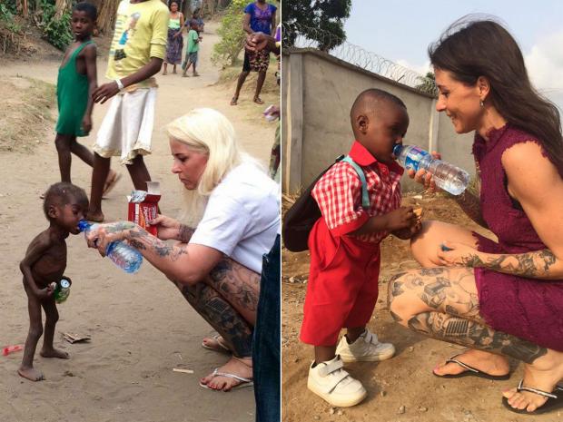 The 2 Year Old Nigerian Kid Is Abandoned By His Parents. Within 1 Year He Transformed Into A Healthy Kid. Anja Loven Hope