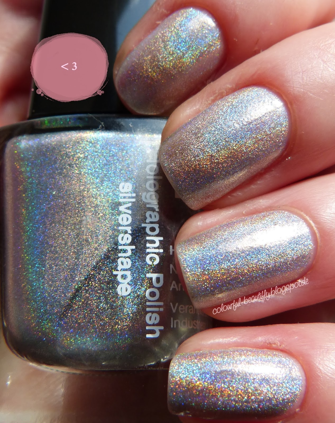 Colourful Beautifly: Cosi Nails - Silvershape