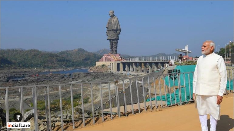 Narendra Modi with statue of unity Narendra-Modi-with-statue-of-unity