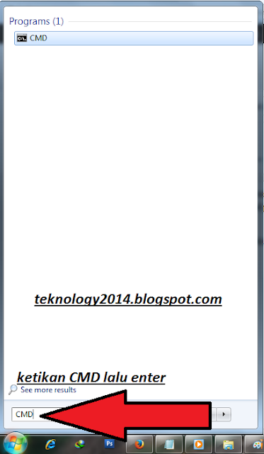 Membuat database Dari XAMPP di CMD / Command Prompt /Gambar