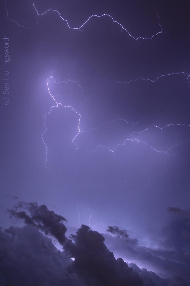 Prairie Rim Images: Catching lightning