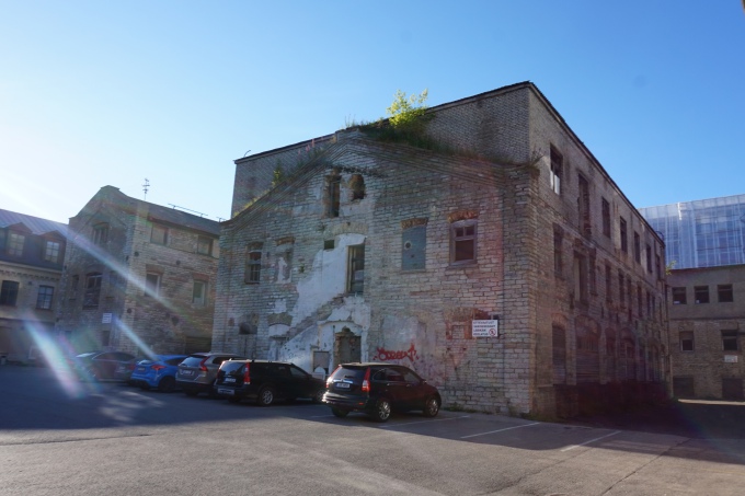 Rotermann City - rosoinen alue Tallinnan keskustassa