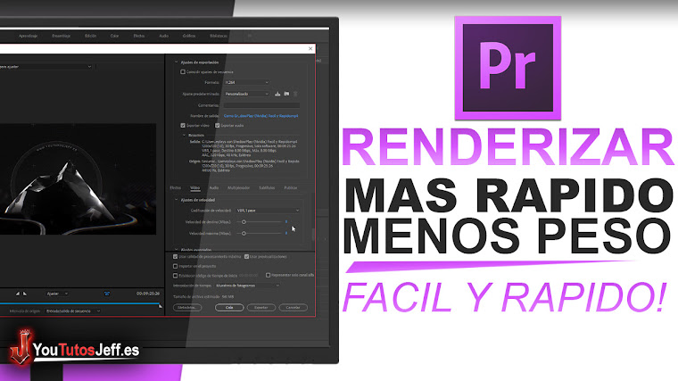 Como Renderizar mas Rápido en Adobe Premiere Pro - Fácil y Rápido