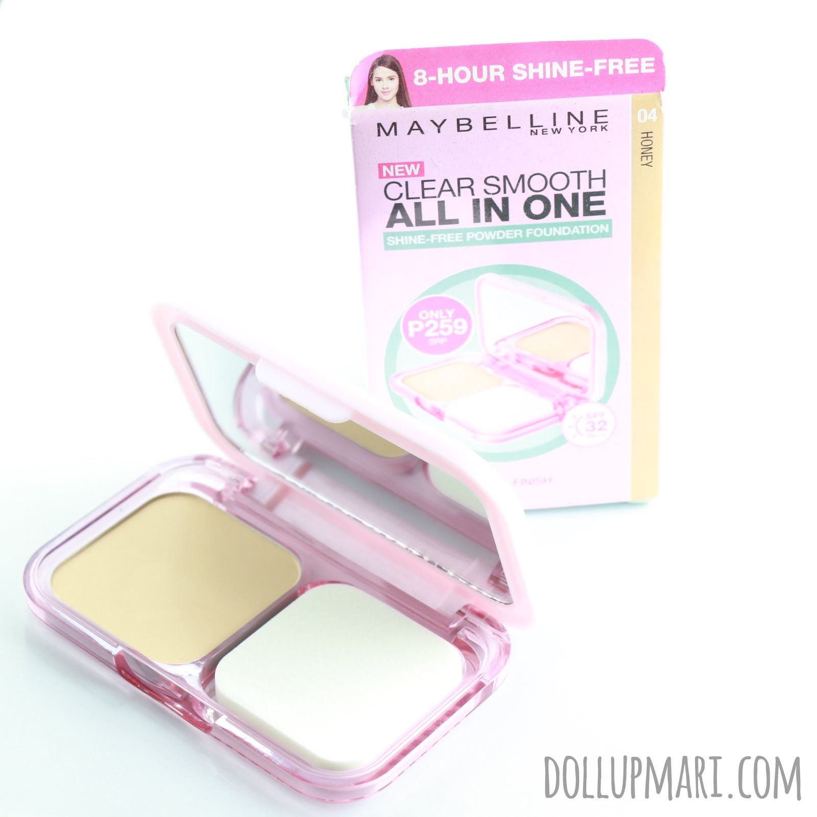 Maybelline Clear Smooth All In One Powder Foundation Review Doll Up Mari