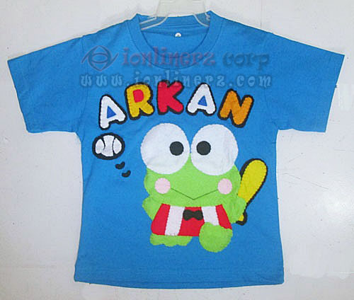 Kaos / Baju Flanel Anak Karakter Kartun Keroppi Kaos / Baju Flanel Anak Karakter Kartun Keroppi
