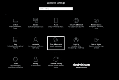 Windows Settings Time & Language Windows 10 Windows Settings Time & Language Windows 10
