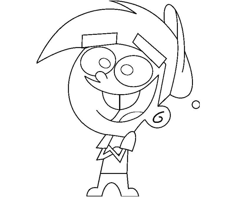 fairy oddparents coloring pages - photo #17