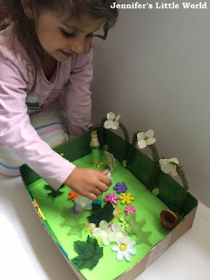 How to make a fairy garden play set with children