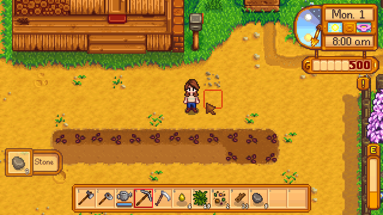 Stardew Valley Quarry Mine Map