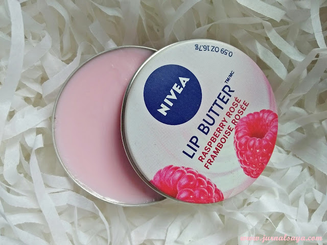 review nivea lip butter raspberry rose