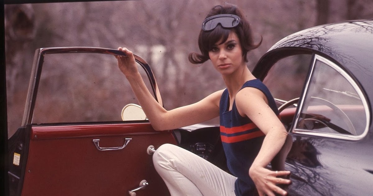 Deadly Curves: Vintage Porsche And Vintage Beautiful Women In Them