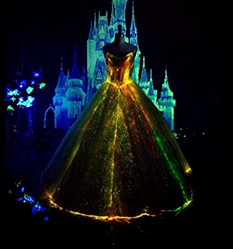 Met Gala Led Wedding Dress Light Up Bridal Gown Fiber Optic Formal Met Gala Led Wedding Dress Light Up Bridal Gown Fiber Optic Formal Dresses Luminous Banquet