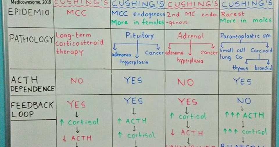 Medicowesome Cushing's Syndrome A Quick Review