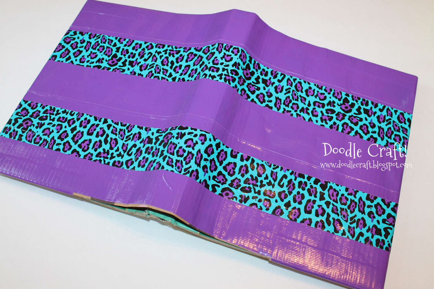 How to Cover a Textbook with Duct Tape!