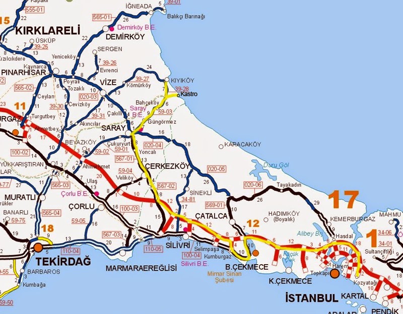 Kastro Çamlıköy Ulaşım Harita Kastro Çamlıköy Ulaşım Harita