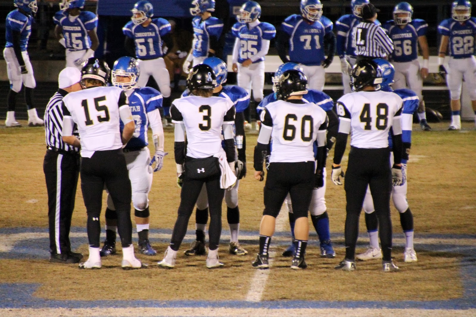 Golden Demon Football 2nd Round Playoffs Checotah