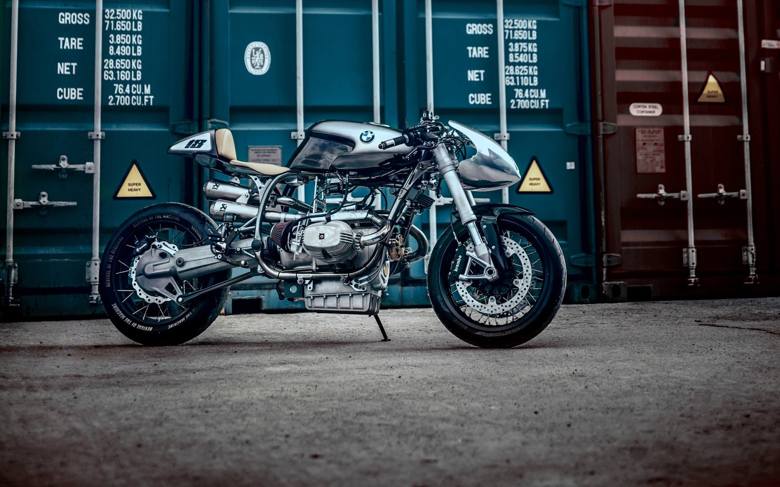 The Silver Bullet Mk2 Inazuma café racer