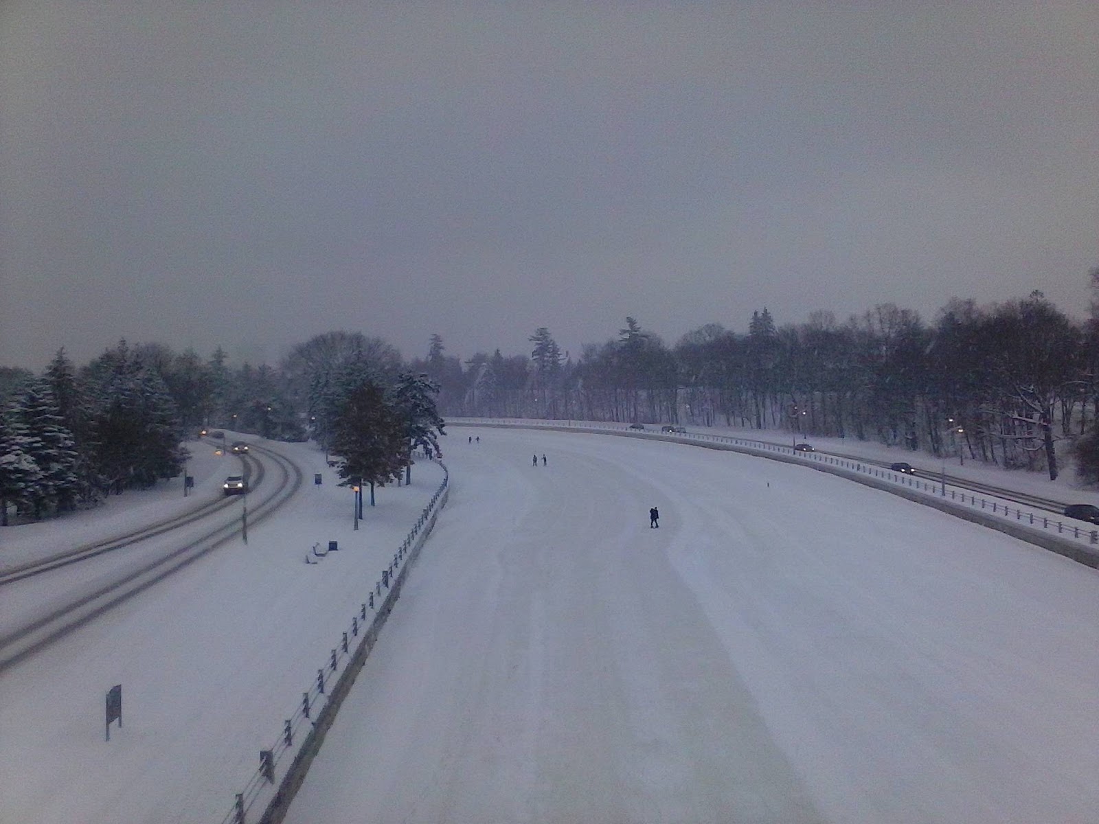 Ottawa Daily Photo Skating Along The Canal