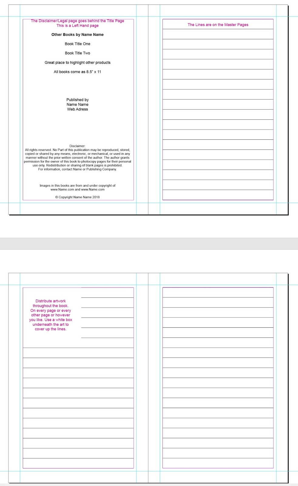 personal medical journal template