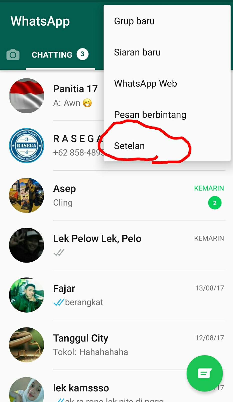 Tutorial sukaku Cara Membuat Status Kosong di Whatsapp