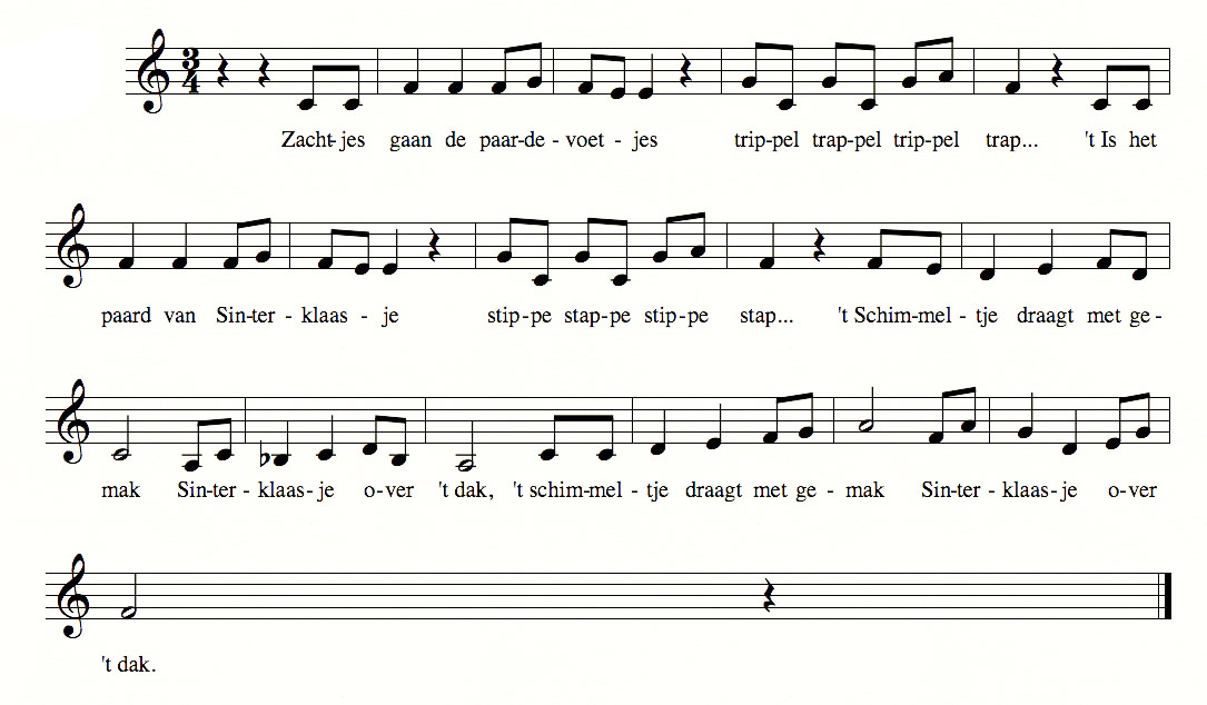 Sinterklaas: Zachtjes gaan de paardenvoetjes