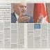 Sayın Başbakanımızın Yunan To Vima gazetesinde yayınlanan mülakatı.