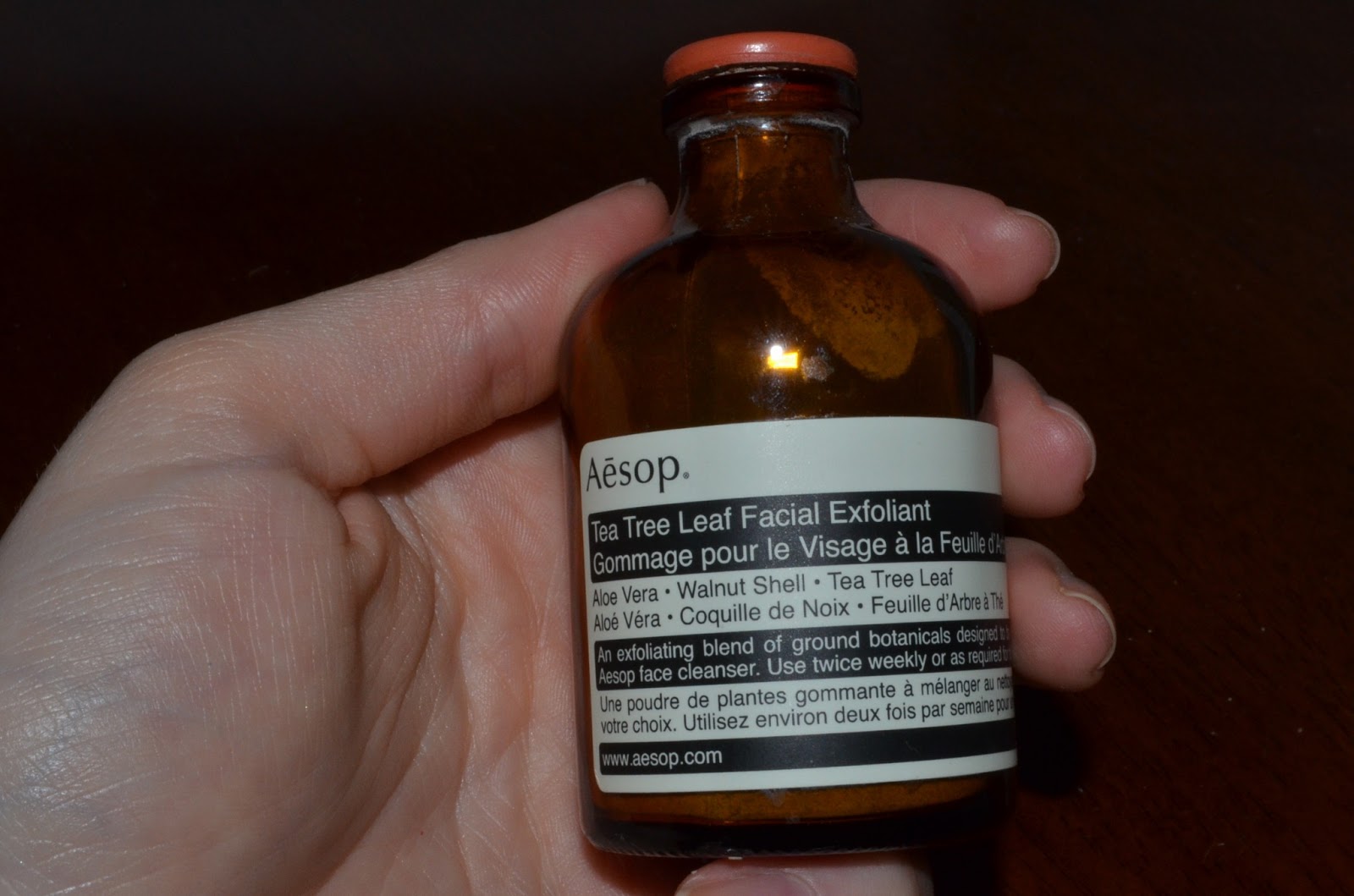 aesop exfoliant