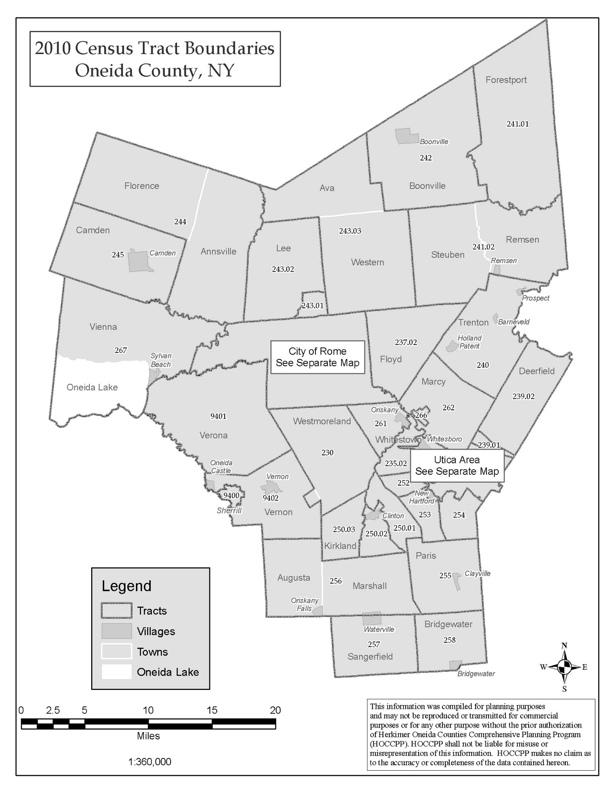 Herkimer and Oneida Counties Census Data Affiliate May 2011