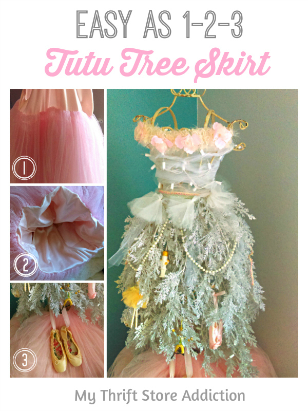 Repurposed tutu tree skirt
