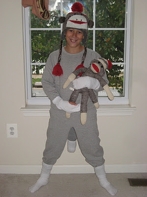 You, Me and B: DIY Sock Monkey Costume - Pictorial Instructions