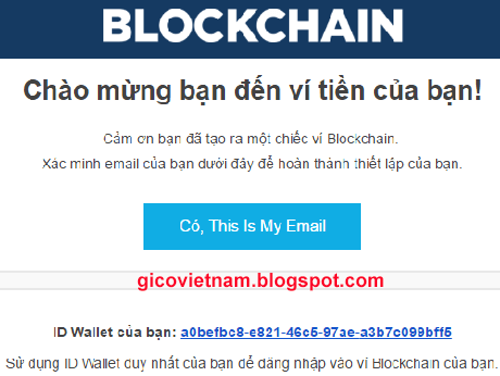 Blockchain info 