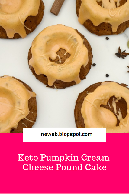 Keto Pumpkin Cream Cheese Pound Cake - Cake Cooking Recipes