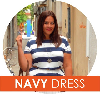 Navy Dress by Asos