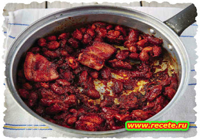Smoky bacon and beans Smoky bacon and beans