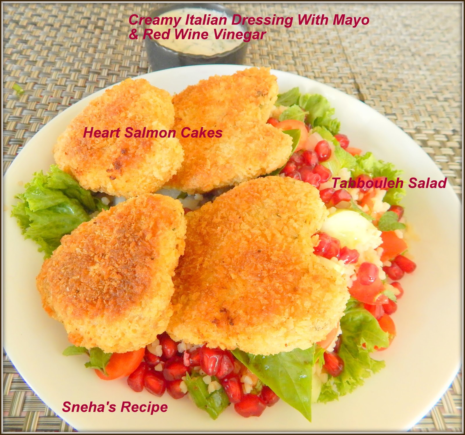 Creamy Italian Dressing With Mayo & Red Wine VinegarImprov Sneha's