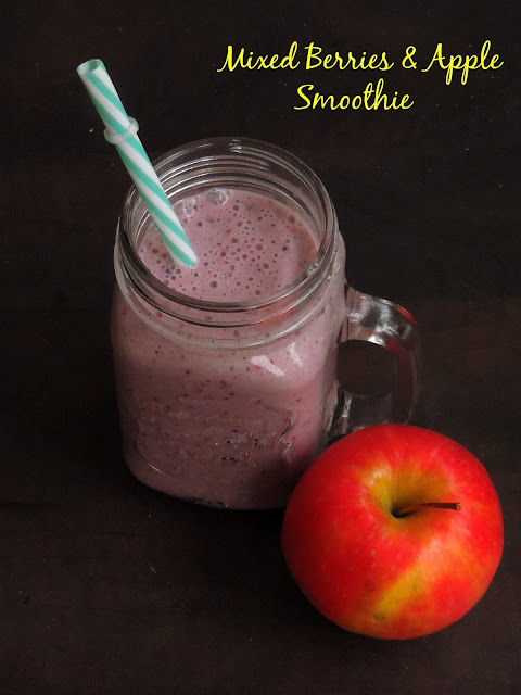Mixed Berries & Apple Smoothie