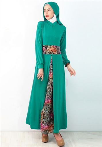 Model gamis batik terbaru Model gamis batik terbaru