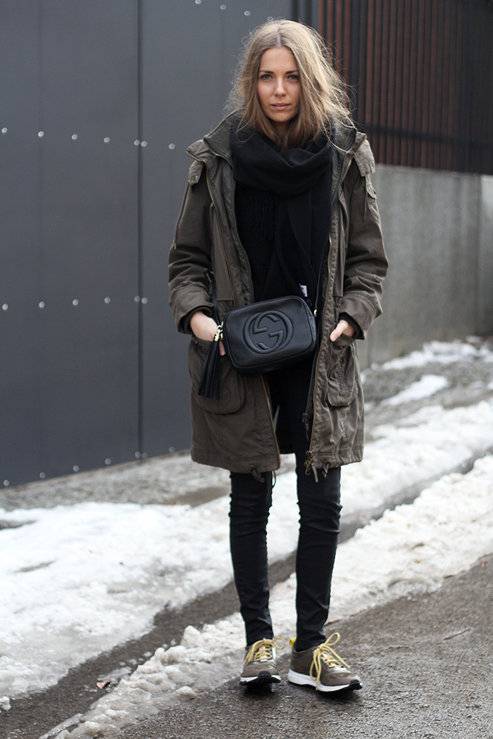 Fashion and style: Winter parka