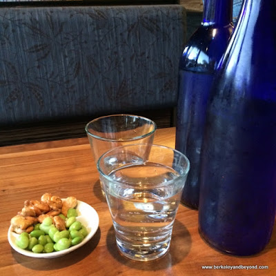 house-filtered sparkling water at Pacific Catch in San Mateo, California