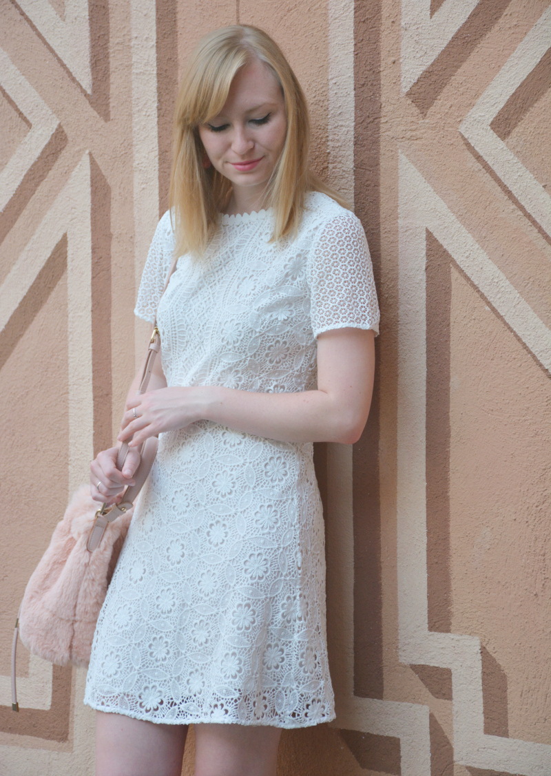 A Little White Dress (And What to Wear Underneath) | Organized Mess