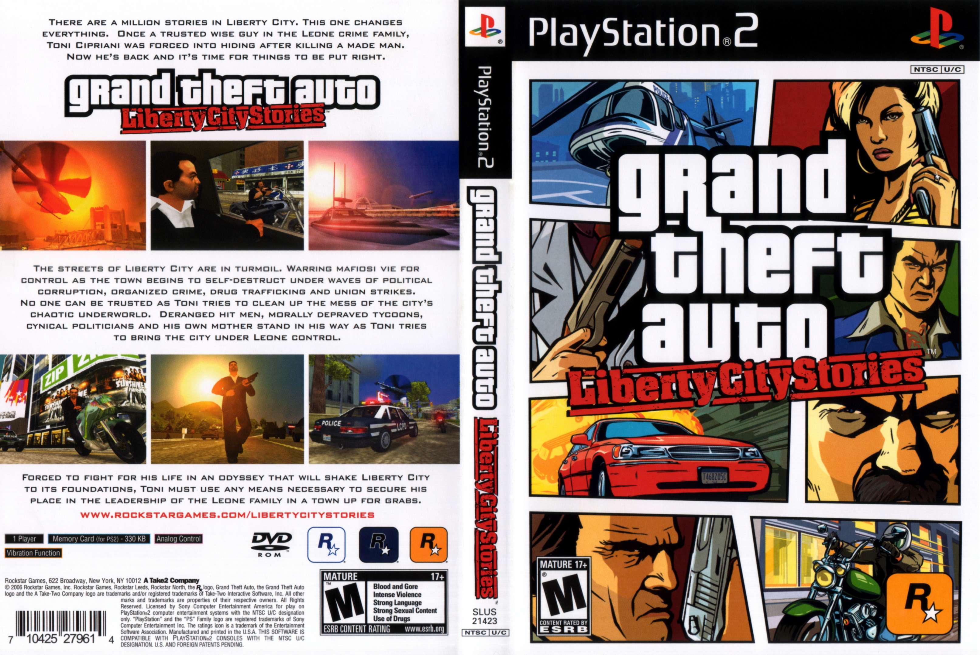 Grand Theft Auto - Liberty City Stories PSP - Baixar em Português PTBR