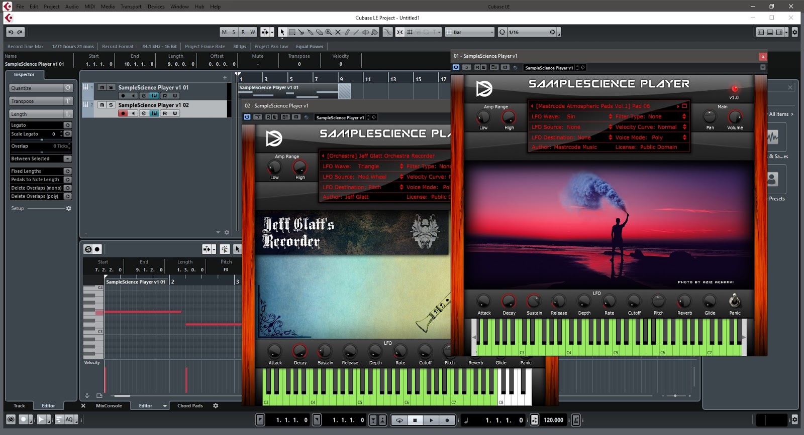 samplescience player