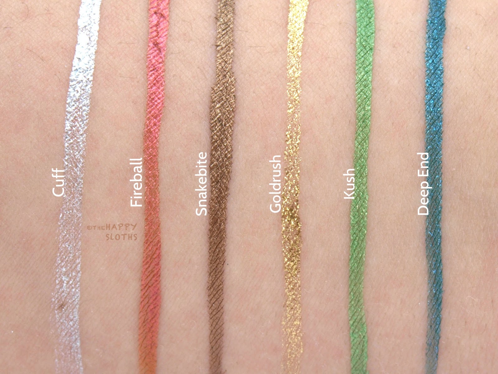 Urban Decay Razor Sharp Liquid Eyeliner Review and Swatches The