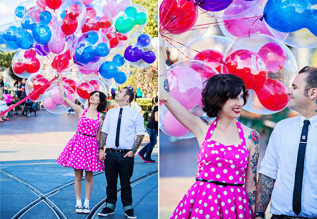 Disneyland Engagement Shoot - Lacey and Paco