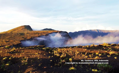 gunung tambora kaldera gunung tambora
